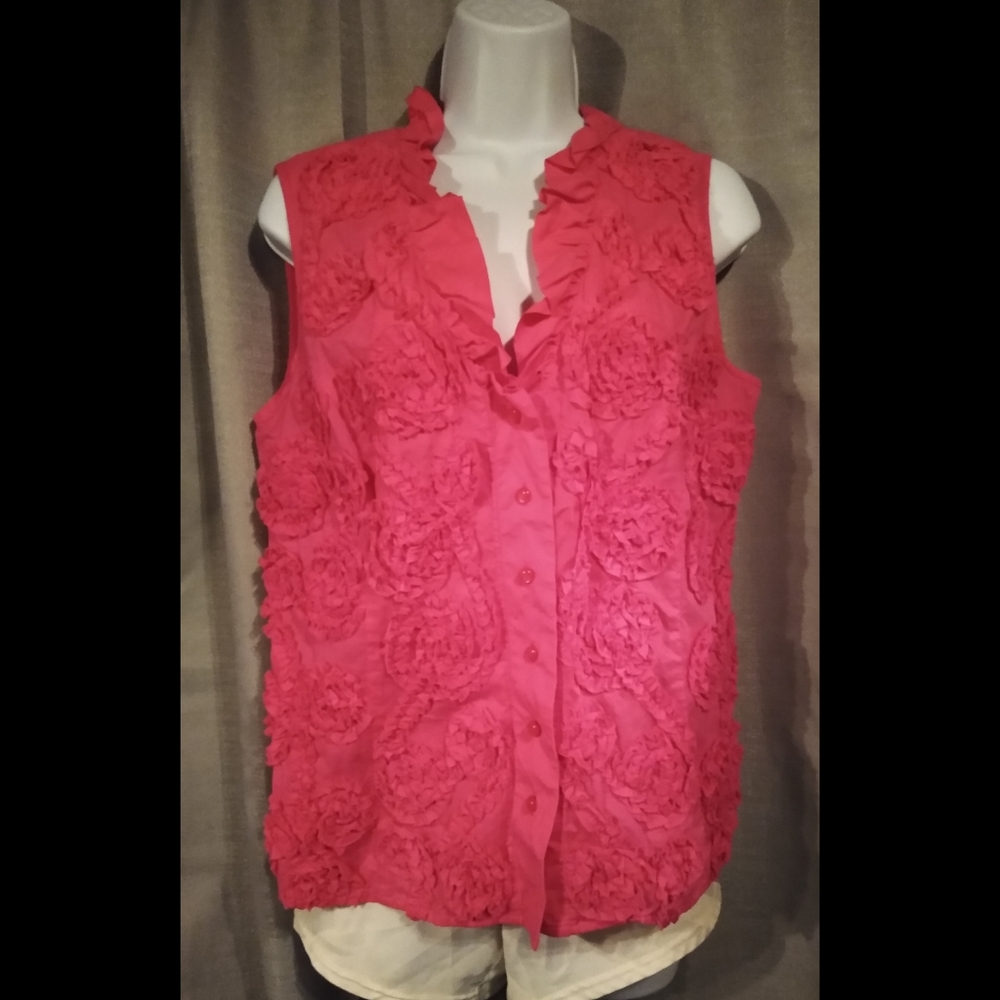 NEXX 100% Cotton Sleeveless Blouse